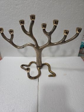 SANDRA KRAVITZ ROSENTHAL VTG Menorah-HANUKAH Candle Holder
